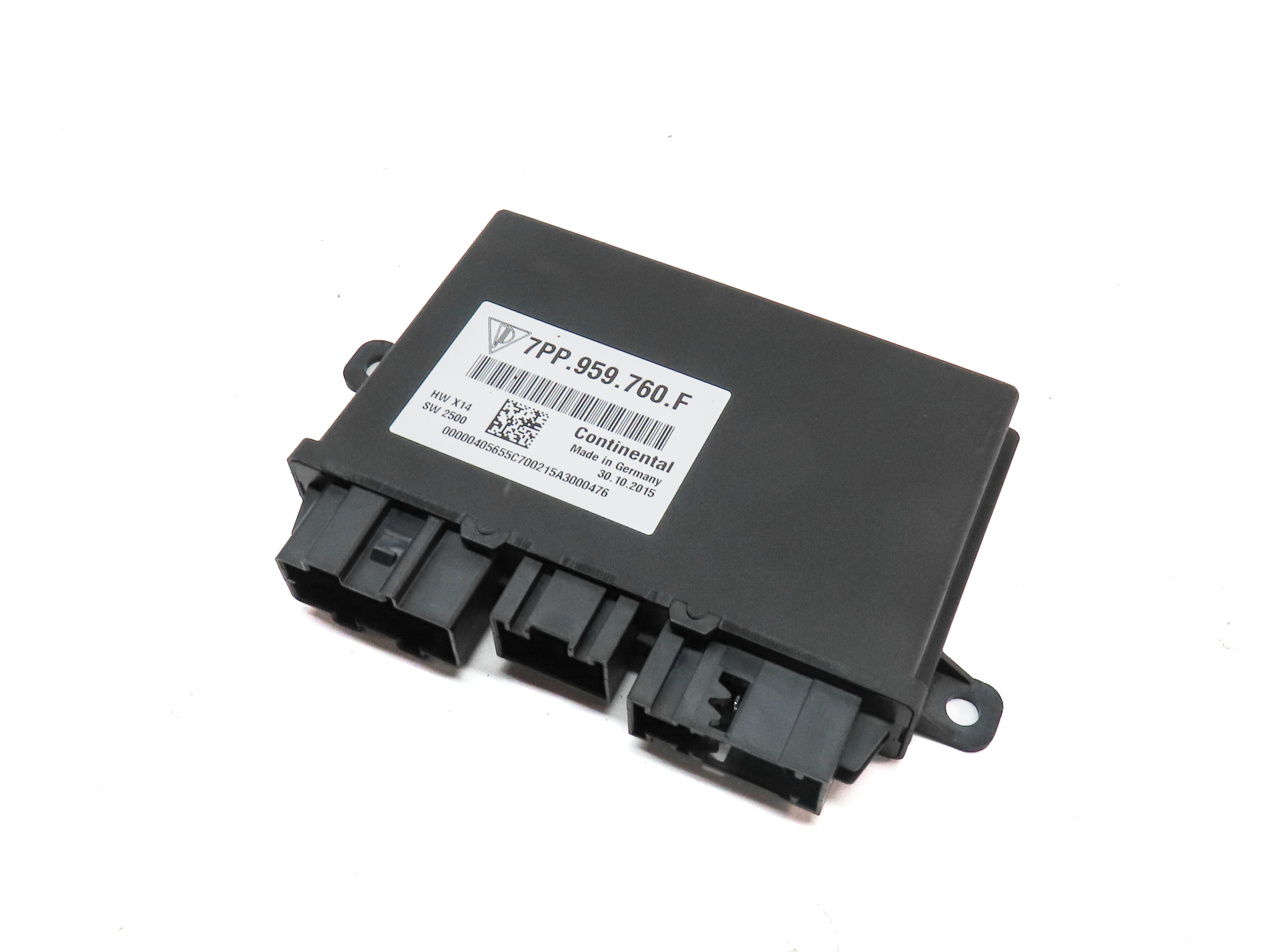 2016 PORSCHE MACAN (95B) FRONT RIGHT PASSENGER SEAT CONTROL MODULE — exact item pictured
